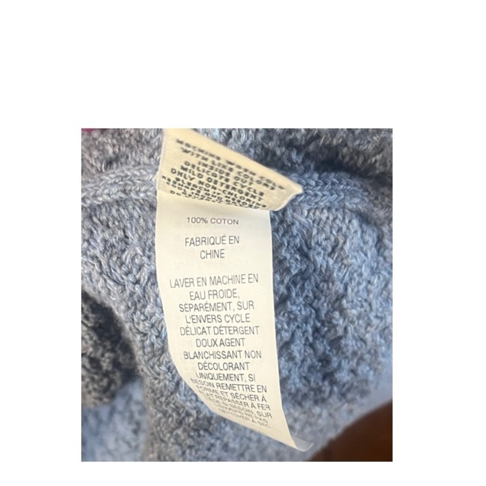 L.L Bean Woven Knit Open Cardigan Sweater - Picture 5 of 5